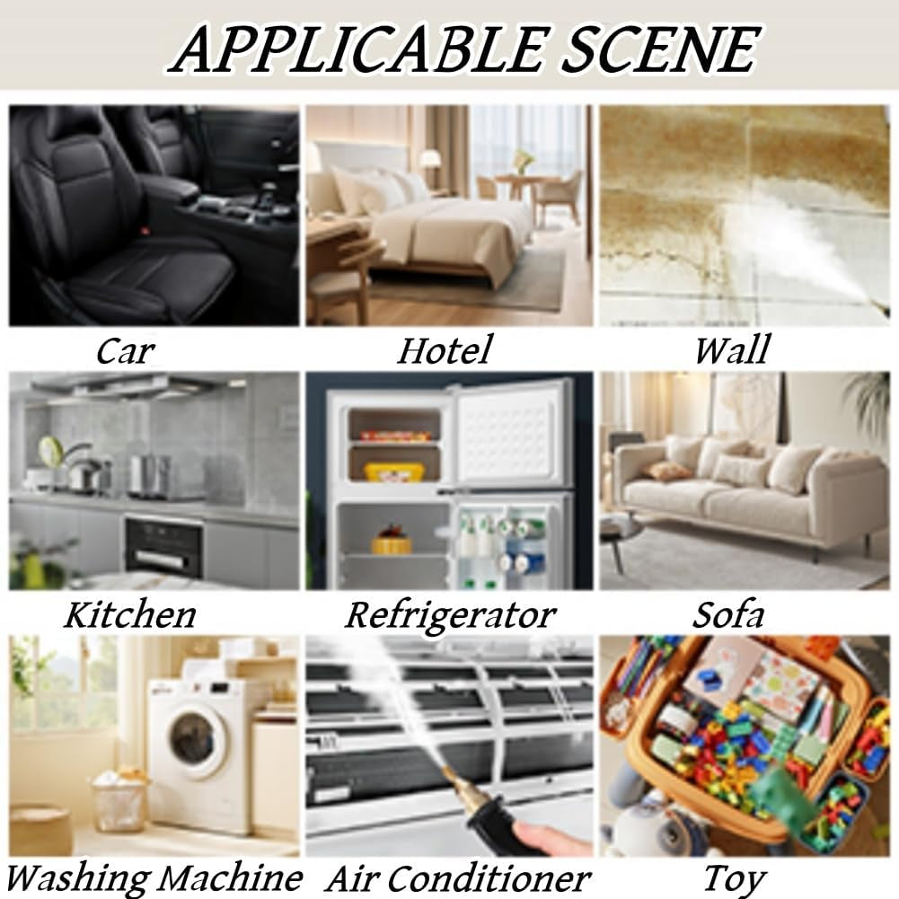 7 in 1 2500W High Pressure Steamer for Cleaning For Car, Handheld Steam Cleaner for Home