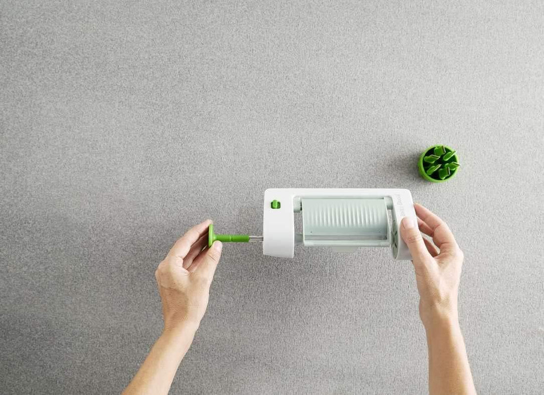 Veggie Sheet Slicer, Green, Plastic, Fruit and Vegetable Cutter