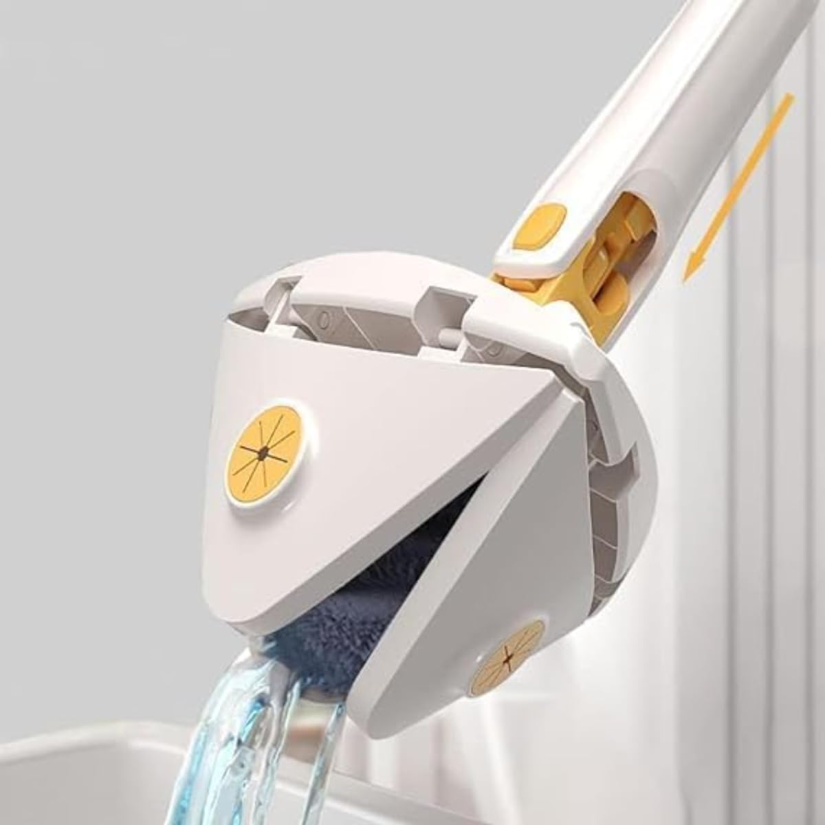 🧹 360° Rotatable Triangle Mop – Adjustable, Multifunctional Self-Wringing Floor Cleaning Tool