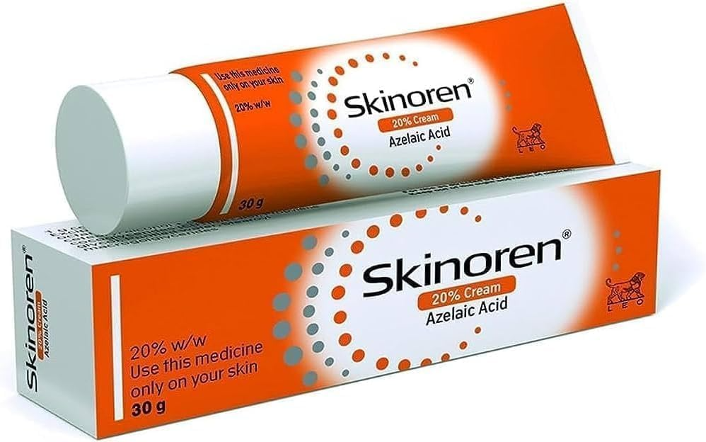 🌟 ASHAB AND SAFFRAN Skinoren Whitening Cream for All Skin Types – 30g