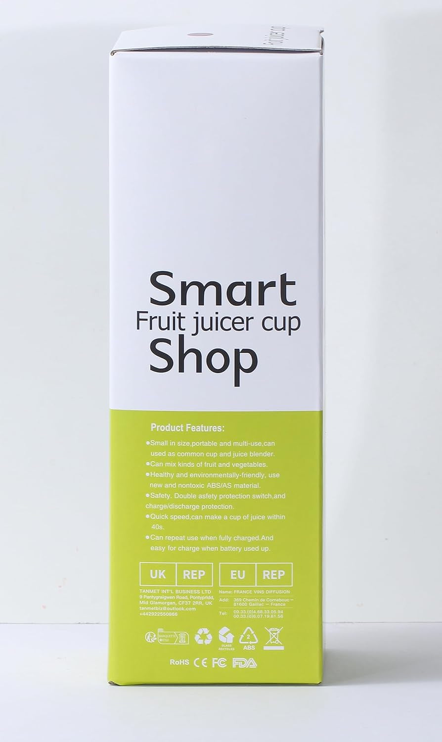 Portable Electric USB Juicer Blender Juicer for Shakes and Smoothies, Juice,380Ml, 