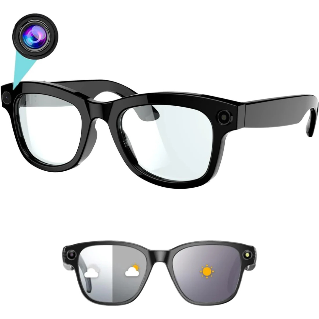 🕶️ AI Smart Glasses with Camera – M01 Pro, 2000W HD Recording & Real-Time AI Translation