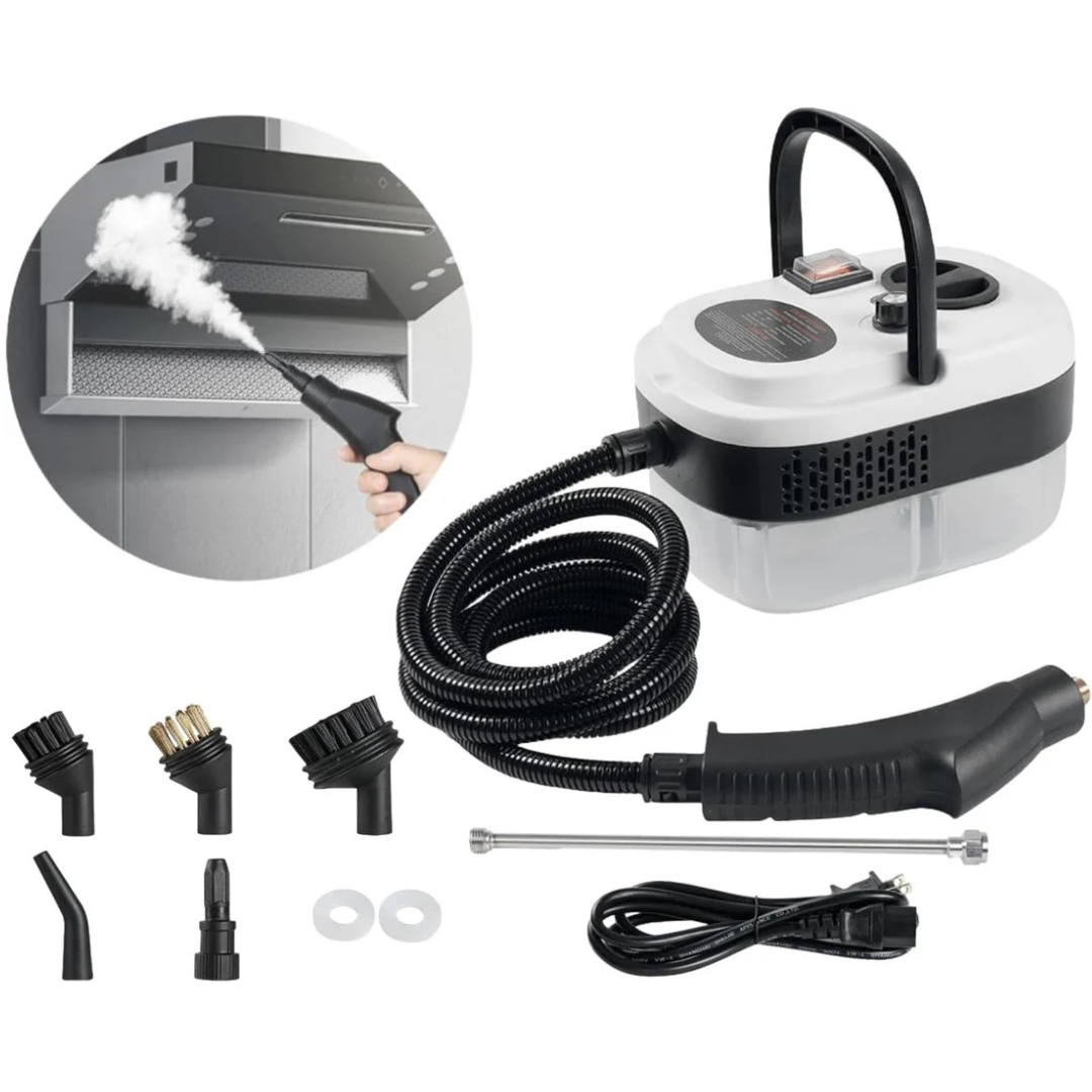 🧼  7-in-1 2500W High-Pressure Handheld Steam Cleaner – Multi-Surface Cleaning for Home & Car
