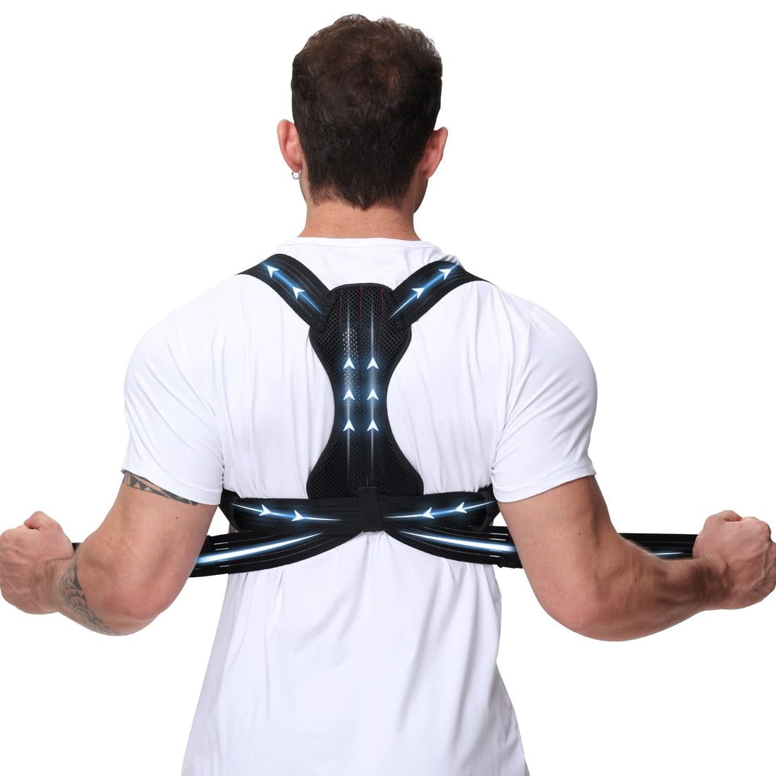 Posture Corrector for Men and Women, Adjustable Back Brace for Back, Neck and Shoulder Pain Relief