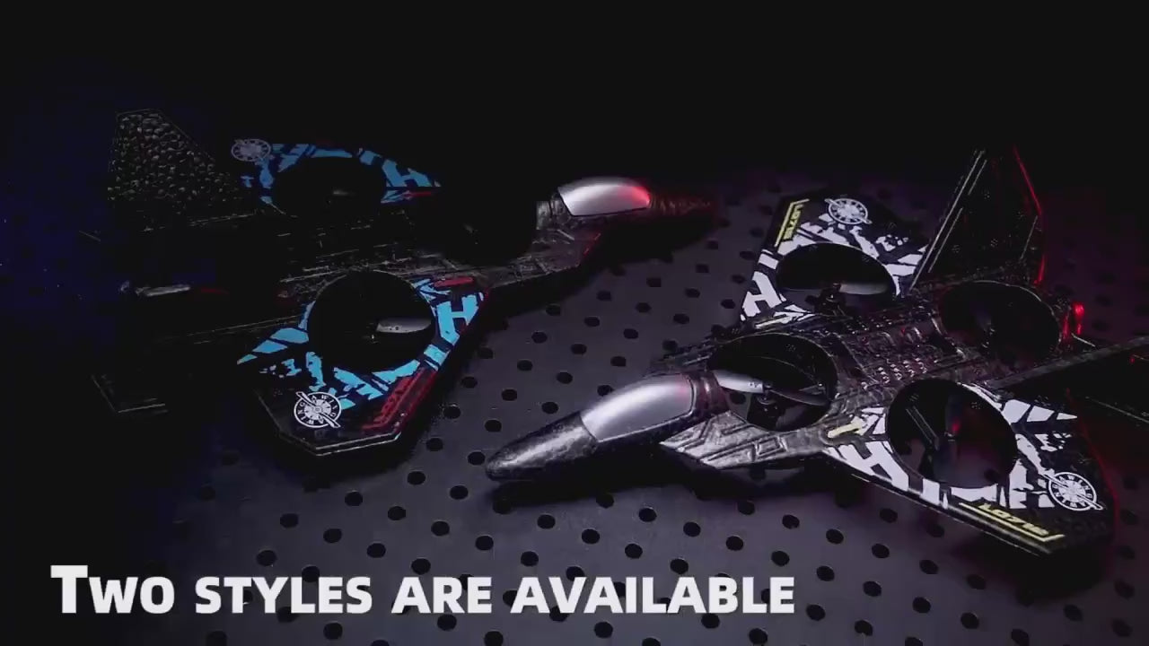 🛩️ Foam Remote Control Airplane for Kids 8-12 – 2.4 GHz RC Plane with LED Lights & 360° Stunts