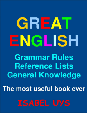 Great English Grammar Rules, Reference Lists and General Knowledge